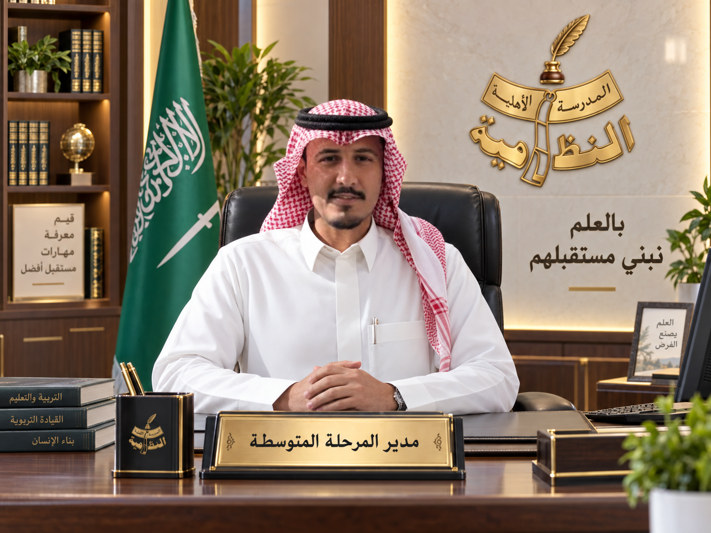 أ.مساعد المقرن - مدير القسم المتوسط