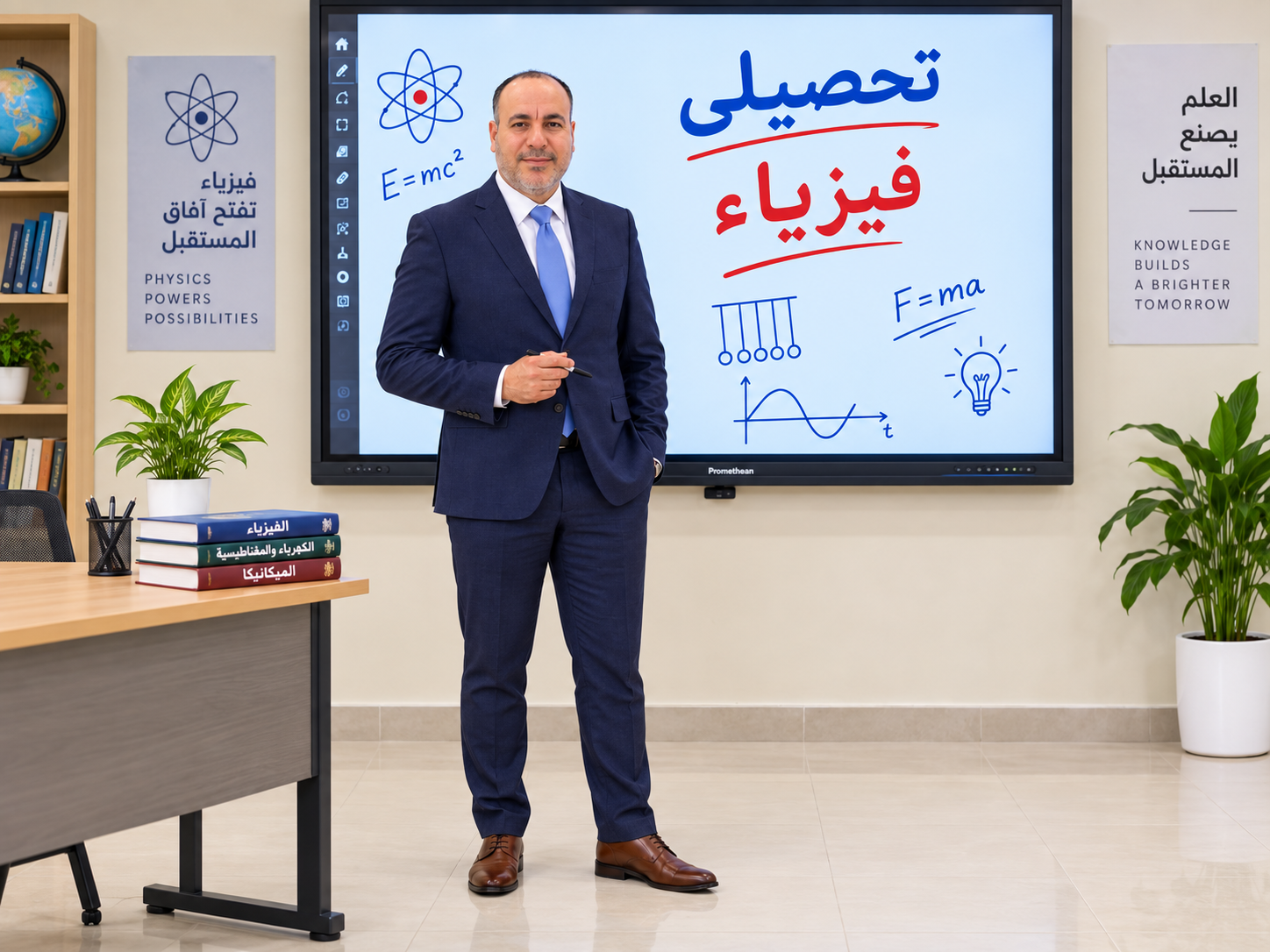 أ.حسن عبدالخالق- مشرف قسم الفيزياء ومدرب تحصيلي